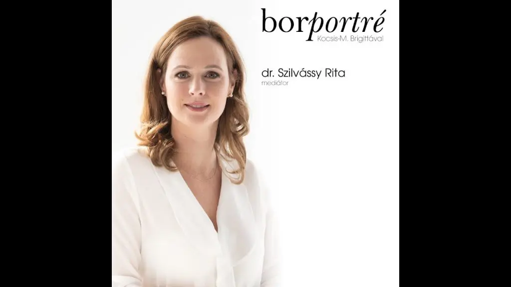 dr. Szilvássy Rita, válási mediátor | BorPortré 2020-04-14