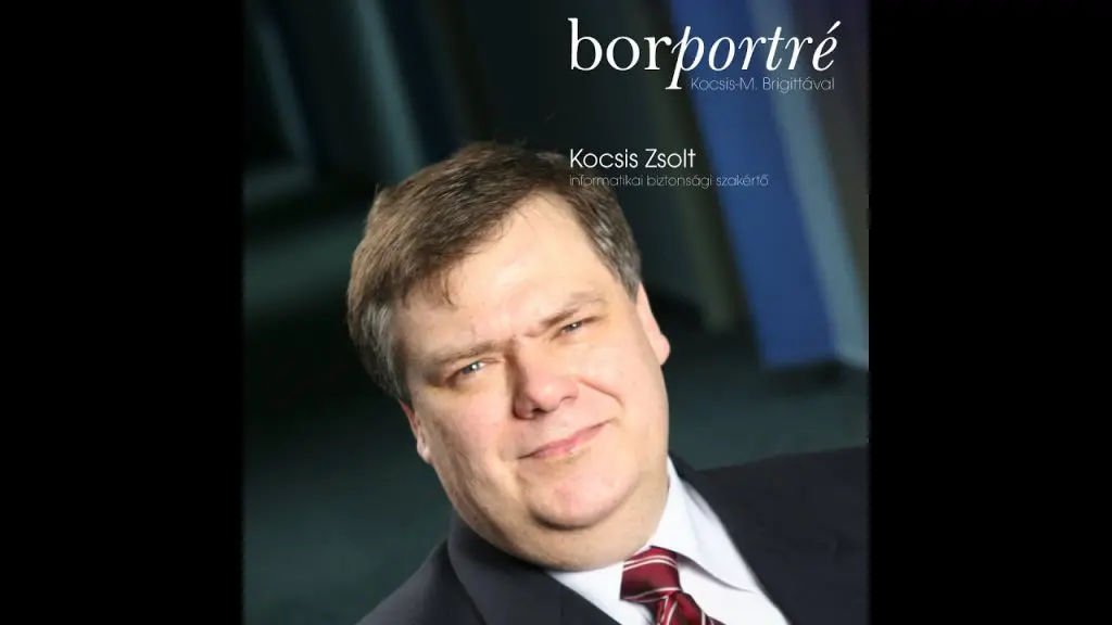 Kocsis Zsolt IT biztonsági szakértő | BorPortré 2020-03-27