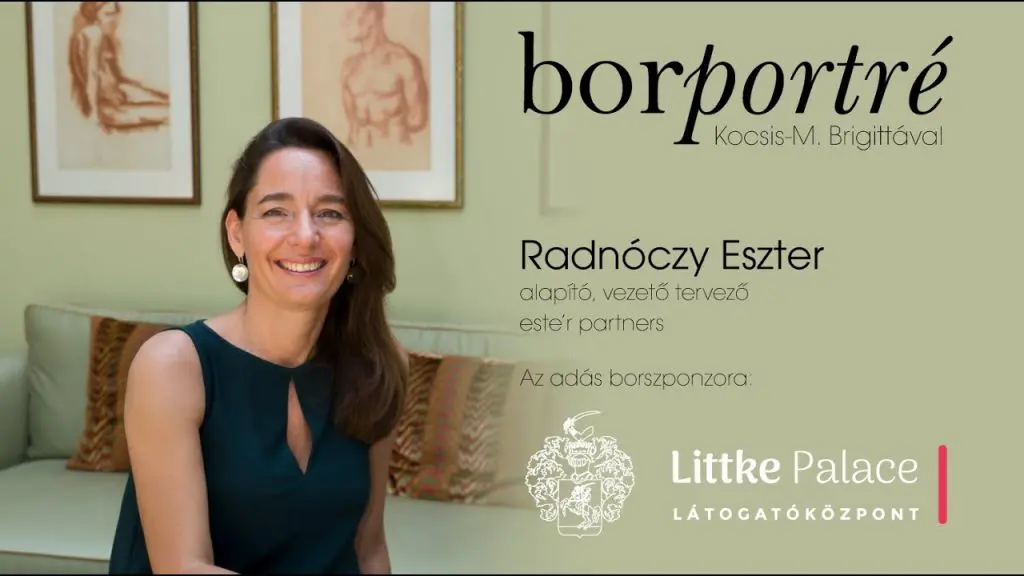 Radnóczy Eszter, vezető tervező, este'r partners | BorPortré 2020-05-18