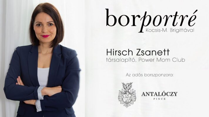 Hirsch Zsanett, Power Mom Club | BorPortré 2021-03-24