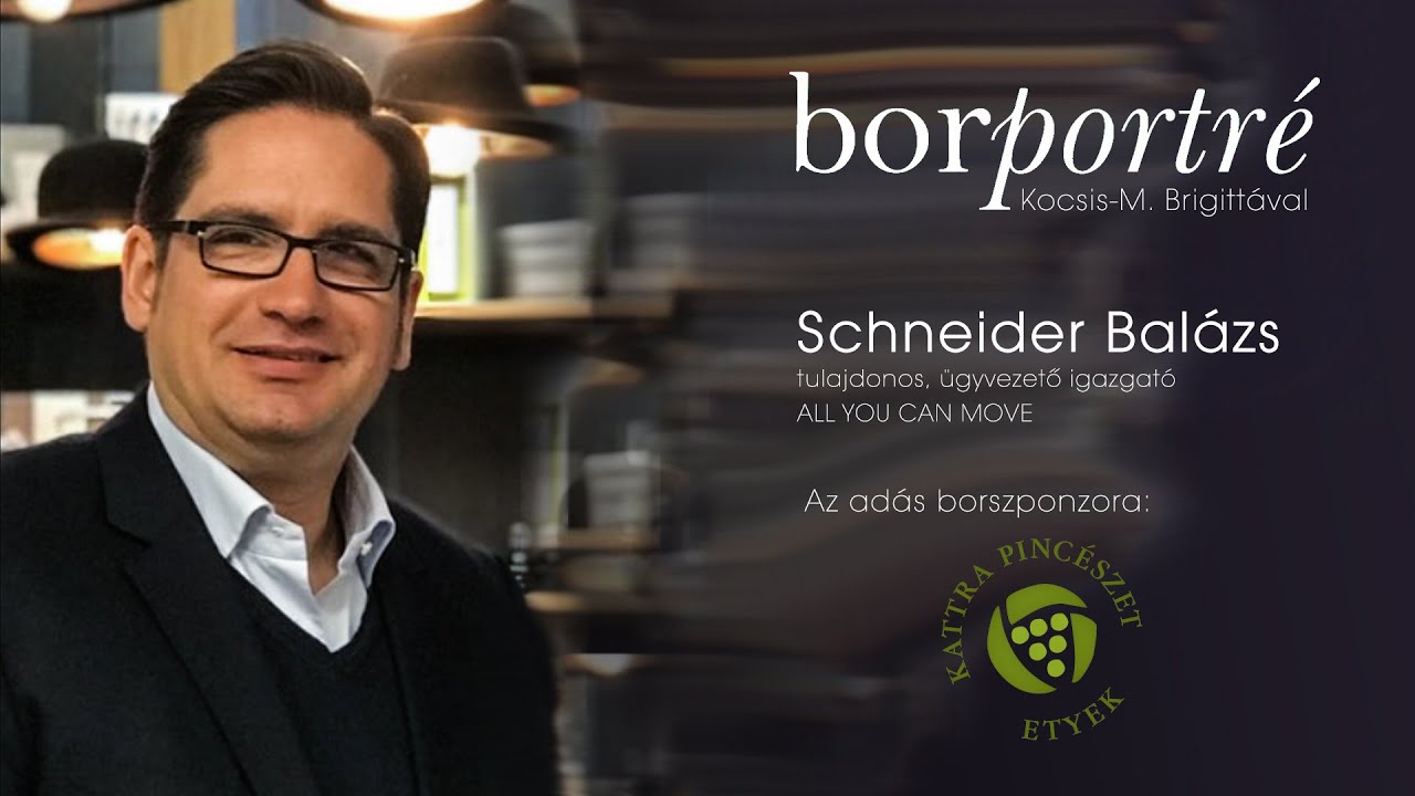 Schneider Balázs, ALL YOU CAN MOVE SportPass | BorPortré 2021-03-17