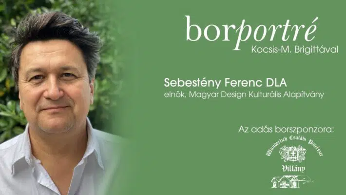 Sebestény Ferenc, a Magyar Design Kulturális Alapítvány elnöke | BorPortré