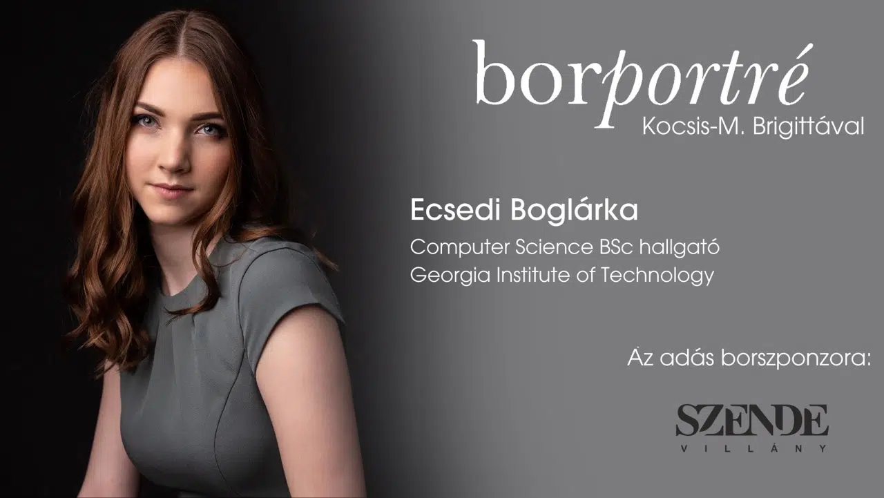 Ecsedi Boglárka Computer Science BSc hallgató, Georgia Institute of Technology | BorPortré
