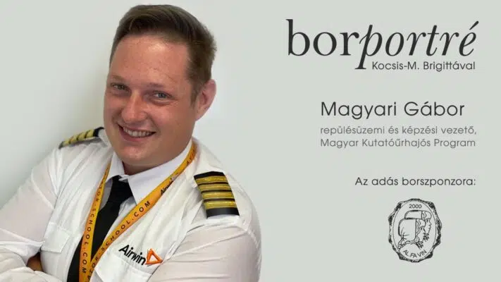 Magyari Gábor, a Magyar Kutatóűrhajós Program repülésüzemi és képzési vezetője I BorPortré